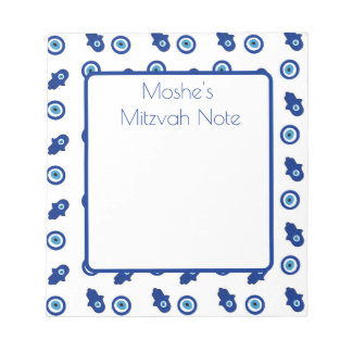Hamsah Mitzvah Note Notitieblok