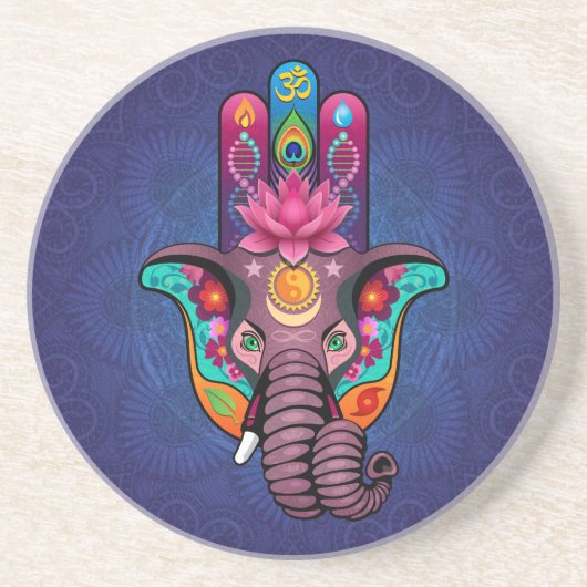 Hamsanesh Zandsteen Onderzetter (Voorkant)