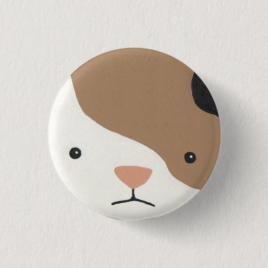 hamster 5 ronde button 3,2 cm (Voorkant)