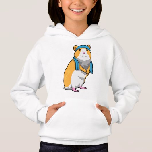 Hamster à Fitness avec serviette (Devant)