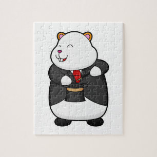 Hamster als Magicaliër met Magische wand en Pet Legpuzzel