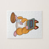 Hamster als Welder.PNG Legpuzzel (Horizontaal)