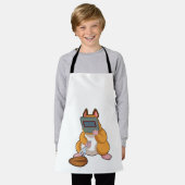 Hamster als Welder.PNG Schort (Gedragen)