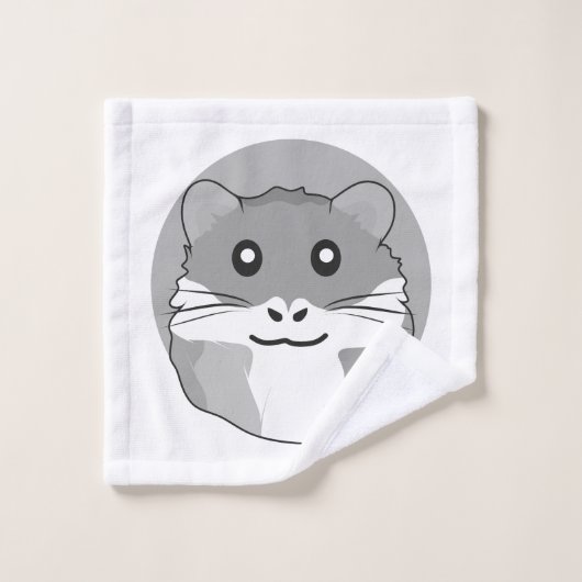 Hamster amusant et léger (Gant de toilette)