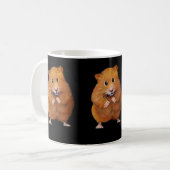 HAMSTER : ART ORIGINAL : TASSE (Devant gauche)