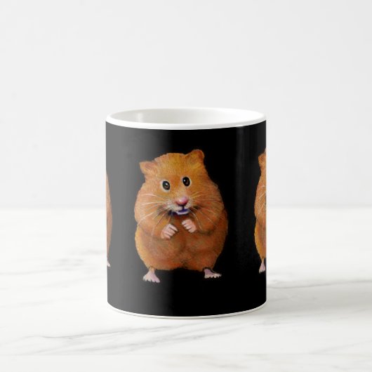 HAMSTER : ART ORIGINAL : TASSE (Centre)