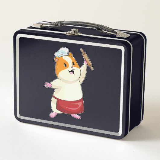 Hamster as Baker with Rolling pin (Voorkant)