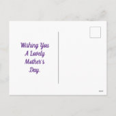 Hamster Avec Carte Postale Rose (Dos)