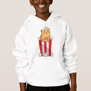 Hamster avec Popcorn