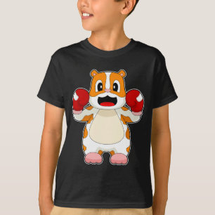Hamster Bokshandschoenen Boksen T-shirt