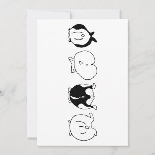 Hamster Butts Feestdagenkaart