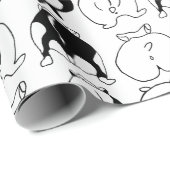 Hamster Butts Pattern Cadeaupapier (Rol Hoek)