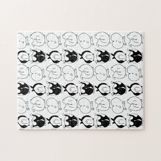 Hamster Butts Pattern Legpuzzel (Horizontaal)