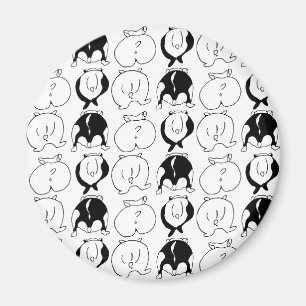 Hamster Butts Pattern Magneet