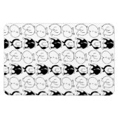 Hamster Butts Pattern Magneet (Horizontaal)