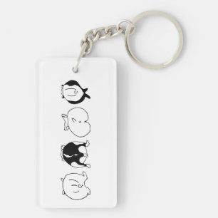 Hamster Butts Sleutelhanger