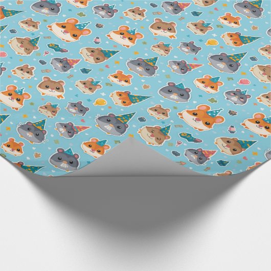 Hamster cadeaupapier (Hoek)