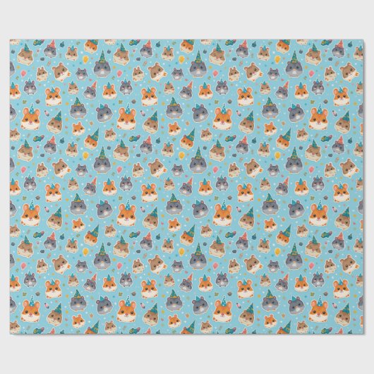 Hamster cadeaupapier (Vlak)