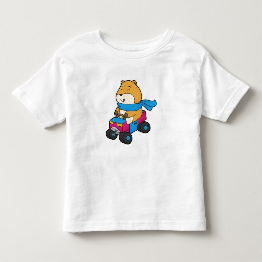 Hamster Car Kinder Shirts (Voorkant)
