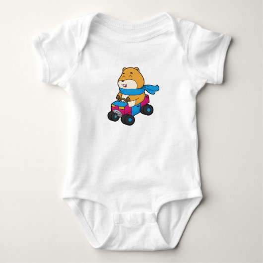 Hamster Car Romper (Voorkant)