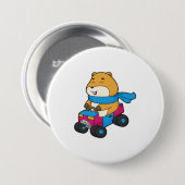 Hamster Car Ronde Button 7,6 Cm (Voorkant /achterkant)