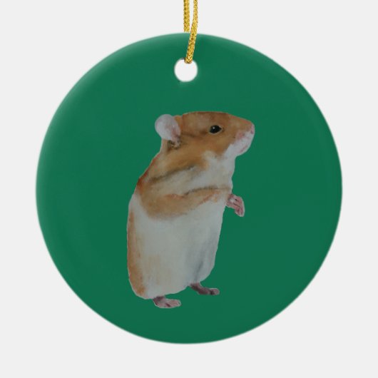Hamster Christmas ornament (Voorkant)