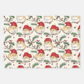 Hamster Christmas Wrapping Paper (Voorkant 3)
