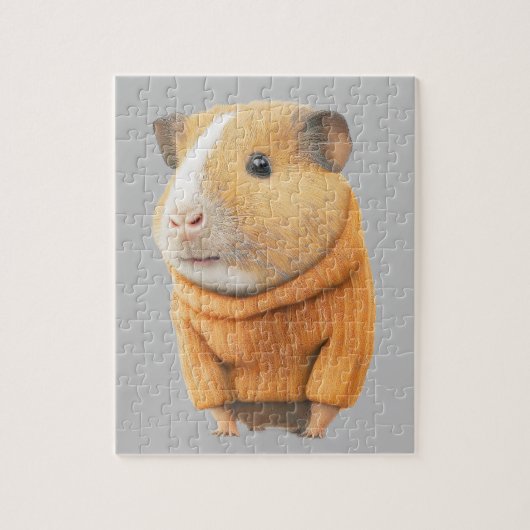 HAMSTER CUTE DANS SWEATER JIGSAW PUZZLE (Vertical)