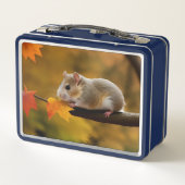 Hamster Dans La Lunchbox En Métal Arbre (Dos)