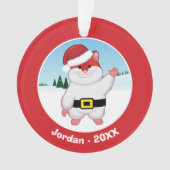 Hamster de Noël (devant)