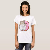 Hamster Donut T-shirt (Voorkant volledig)