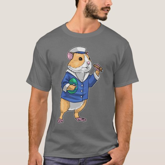 Hamster Easter Sailor T-shirt (Voorkant)