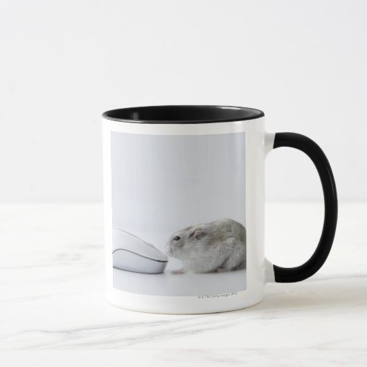 Hamster en computermuis mok (Rechts)