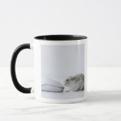 Hamster en computermuis mok (Links)