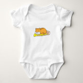 Hamster en Pizza met kaas Romper (Voorkant)