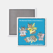 Hamster Fairies of the Universe Cartoon Magnet (Recto/Verso)