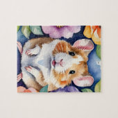 Hamster Family Pet Portrait Legpuzzel (Horizontaal)