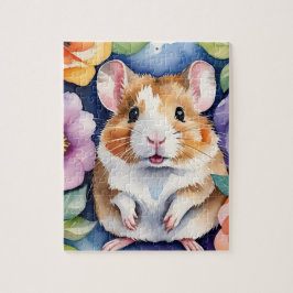 Hamster Family Pet Portrait Legpuzzel