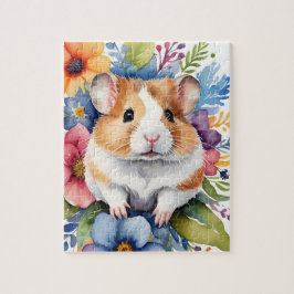 Hamster Family Pet Portrait Legpuzzel