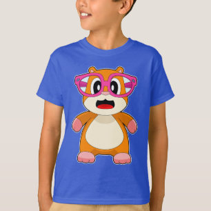Hamster Glasses T-shirt