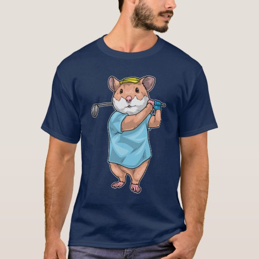 Hamster Golf Club T-shirt (Voorkant)