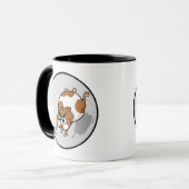 HAMSTER GRAPHIQUE DRÔLE DANS LA TASSE DE SONNERIE (Devant gauche)