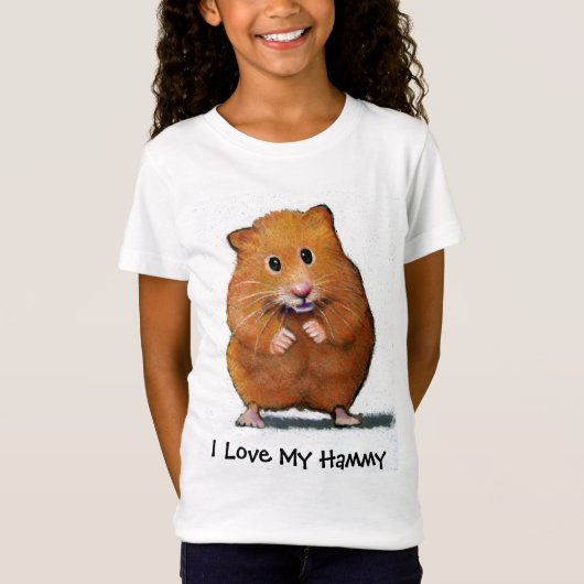 HAMSTER, ik hou van het SHIRT van mijn Hammy KIND (Voorkant)