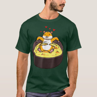 Hamster in zand baath Golden Hamster T-shirt