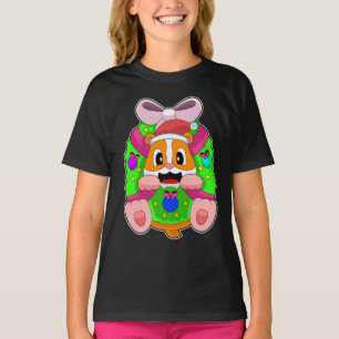 Hamster Kerstlint T-shirt