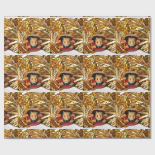 Hamster Kerstmis Cadeaupapier