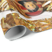 Hamster Kerstmis Cadeaupapier (Rol Hoek)