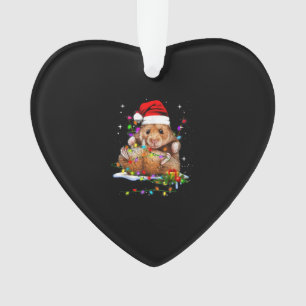Hamster Kerstmis Ornament
