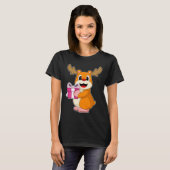 Hamster Kerstpakket T-shirt (Voorkant volledig)