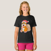 Hamster Kerstzak T-shirt (Voorkant volledig)